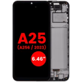 Ecrã OLED com Aro para Samsung Galaxy A25 5G (A256 / 2023) (6.46")(Compatível Plus) (Todas as Cores)