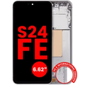 Ecrã OLED com Aro para Samsung Galaxy S24 FE 5G (US & International Version) (6.62") (Compatível Plus) (Gray)