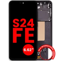 Ecrã OLED com Aro para Samsung Galaxy S24 FE 5G (US & International Version) (6.62") (Compatível Plus) (Graphite)