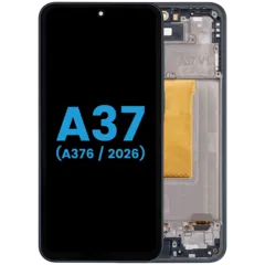Ecrã LCD com Aro para Samsung Galaxy A37 5G (A376 / 2026) (6.58") (Aftermarket : incell) (Charkoal)