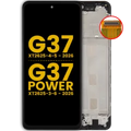 Ecrã LCD com Aro para Motorola Moto G37 (XT2625-4-5 / 2026) / G37 Power (XT2625-3-6 / 2026) (Recondicionado) (Todas as Cores)
