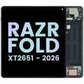Complete OLED Display Assembly para Motorola Razr Fold (XT2651 / 2026) (OEM Original) (Blackened Blue)