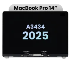 Ecrã LCD Completo (Matte) para MacBook Pro 14" A3434 (2025) (OEM Original) (Silver)