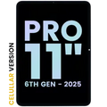 Ecrã OLED With Digitizer para iPad Pro 11" 6th Gen (2025) (Nano Texture) (Cellular Version Only) (OEM Original)