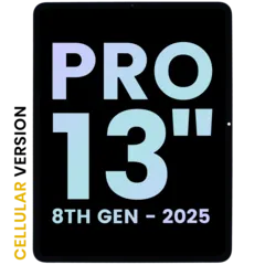 Ecrã OLED With Digitizer para iPad Pro 13" 8th Gen (2025) (Nano-Texture) (Cellular Version Only) (OEM Original)