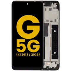 Ecrã LCD com Aro para Motorola Moto G 5G (XT2613 / 2026) (Recondicionado) (Todas as Cores)