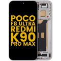 Ecrã OLED com Aro para Xiaomi Poco F8 UItra / Redmi K90 Pro Max (Recondicionado) (White)