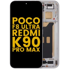 Ecrã OLED com Aro para Xiaomi Poco F8 UItra / Redmi K90 Pro Max (Recondicionado) (White)