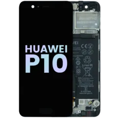 Ecrã LCD com Aro para Huawei P10 (OEM Original) (Black)