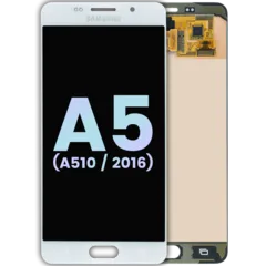 Ecrã LCD sem Aro para Samsung Galaxy A5 (A510 / 2016) (Service Pack) (White)