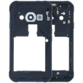 Mid-Frame Housing Compatible para Samsung Galaxy Xcover 3 (G388) (Service Pack) (Black)