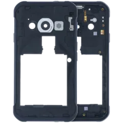 Mid-Frame Housing Compatible para Samsung Galaxy Xcover 3 (G388) (Service Pack) (Black)