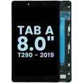 Ecrã LCD com Aro Compatible para Samsung Galaxy Tab A 8" (T290) (Service Pack) (Black)