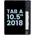 Ecrã LCD com Aro para Samsung Galaxy Tab A 10.5" (2018) (Service Pack) (Black)