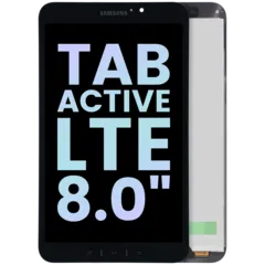 Ecrã LCD sem Aro Samsung Galaxy Tab Active LTE 8.0" (Service Pack) (Black)