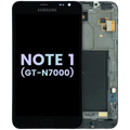 Ecrã OLED com Aro para Samsung Galaxy Note 1 (GT-N7000) (Service Pack) (Black)