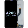 Ecrã LCD sem Aro para Samsung Galaxy A20s (A207 / 2019) (Todas as Cores) (Service Pack)