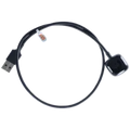 USB-A Magnetic Watch Charging Cable para Google Pixel Watch Series 2 / Series 3 (1 m / 3.3 ft) (OEM Grade: A) (Black)