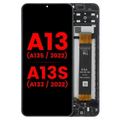 Ecrã LCD com Aro para Samsung Galaxy A13 4G (A135 / 2022) / A13s (A137 / 2022) (Compatível Plus) (Todas as Cores)