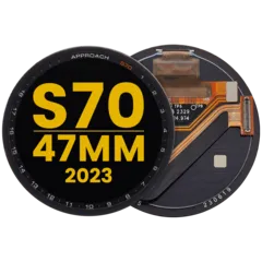 Ecrã OLED sem Aro para Garmin Approach S70 (47mm) (2023) (Premium) (Black)