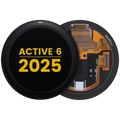 Ecrã OLED sem Aro para Garmin Active 6 (2025) (Premium) (Black)