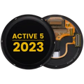 Ecrã OLED sem Aro para Garmin Active 5 (2023) (Premium) (Black)