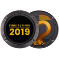Ecrã LCD com Aro para Garmin Fenix 6 / 6 Pro (2019) (Premium) (Black)