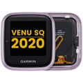 Ecrã LCD com Aro para Garmin Venu SQ (2020) (Premium) (Orchid)