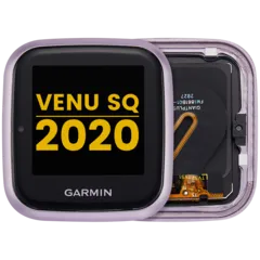 Ecrã LCD com Aro para Garmin Venu SQ (2020) (Premium) (Orchid)