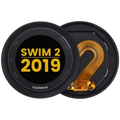 Ecrã LCD com Aro para Garmin Swim 2 (2019) (Premium) (Black)