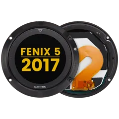 Ecrã LCD com Aro para Garmin Fenix 5 (2017) (Premium) (Black)