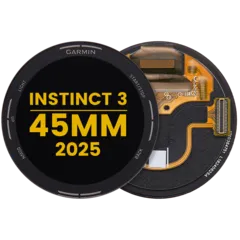 Ecrã OLED sem Aro para Garmin Instinct 3 (45MM) (2025) (Premium) (Black)
