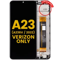 Ecrã LCD com Aro para Samsung Galaxy A23 5G (A236V / 2022) (Verizon V Version) (OEM Usado: Grau B) (Todas as Cores)