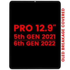 LCD Assembly With Digitizer para IPad Pro 12.9" 5th Gen (2021) / Pro 12.9" 6th Gen (2022)(Compatível Pro: XO7) (Todas as Cores)