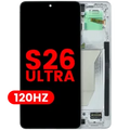 Ecrã OLED com Aro para Samsung Galaxy S26 Ultra 5G (US & International Version) (Compatível Plus) (120Hz) (White)