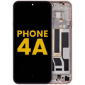Ecrã OLED com Aro para Nothing Phone (4a) (Recondicionado) (Pink)