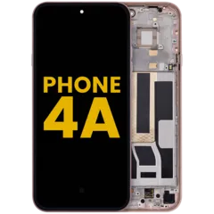 Ecrã OLED com Aro para Nothing Phone (4a) (Recondicionado) (Pink)