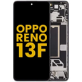 Ecrã OLED com Aro para Oppo Reno13 F 4G / 5G (Recondicionado) (Graphite Grey)