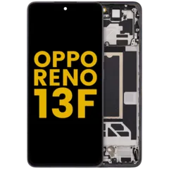 Ecrã OLED com Aro para Oppo Reno13 F 4G / 5G (Recondicionado) (Graphite Grey)