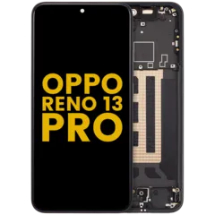 Ecrã OLED com Aro para Oppo Reno 13 Pro (Recondicionado) (Graphite Grey)
