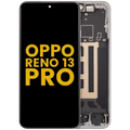 Ecrã OLED com Aro para Oppo Reno 13 Pro (Recondicionado) (Plume White)