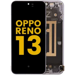 Ecrã OLED com Aro para OPPO Reno 13 (Recondicionado) (Purple)