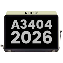 Ecrã LCD Completo para MacBook Neo 13" A3404 (2026) (OEM Usado: Grau A) (Citrus)