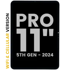 Ecrã OLED With Digitizer para iPad Pro 11" 5th Gen (2024) (WiFi & Cellular) (OEM Usado: Grau A) (Todas as Cores)