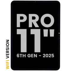 Ecrã OLED With Digitizer para iPad Pro 11" 6th Gen (2025) (WiFi Version Only) (OEM Usado: Grau A) (Todas as Cores)