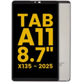 Ecrã LCD sem Aro para Samsung Galaxy Tab A11 8.7" (X135) (2025) (LTE Version)