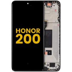 Ecrã OLED com Aro para Honor 200 (Recondicionado) (Black)