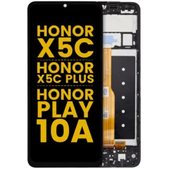 Ecrã LCD com Aro para Honor X5C / X5C Plus / Play 10A (Recondicionado) (Todas as Cores)