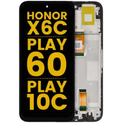 Ecrã LCD com Aro para Honor X6C / Play 60 / Play 10C(Recondicionado) (Todas as Cores)