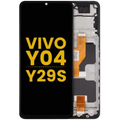 Ecrã LCD com Aro para Vivo Y04 / Y29s (Recondicionado) (Todas as Cores)